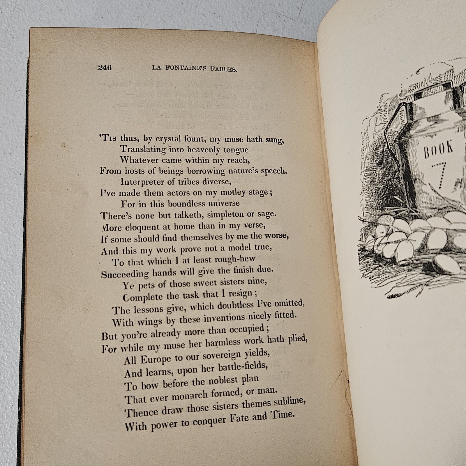 La Fontaine’s Fables With Illustrations J. J. Grandville 1889 HC Worthington…