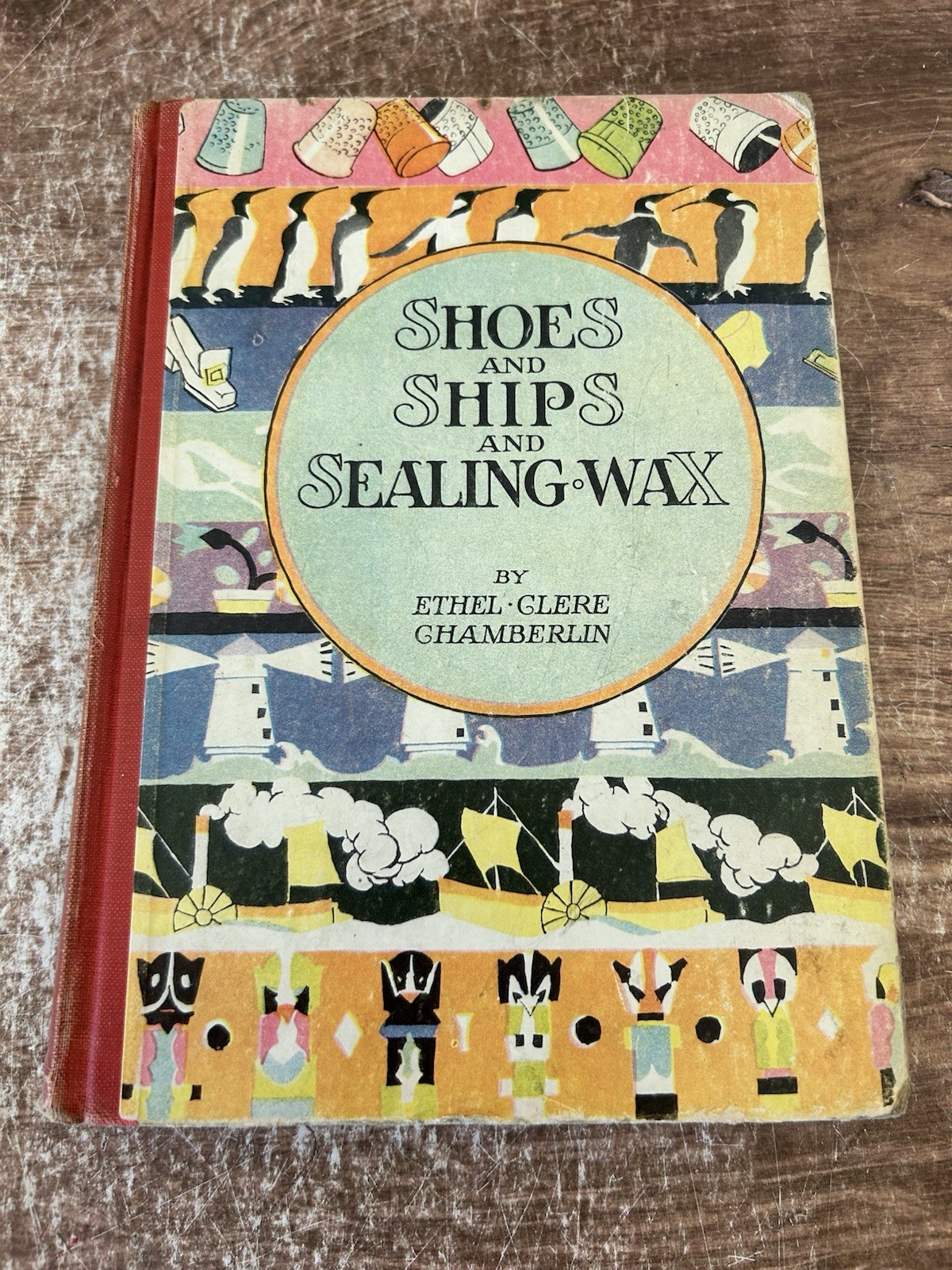 Shoes and Ships and Sealing Wax, Art by Janet Laura Scott, First Printing 1928