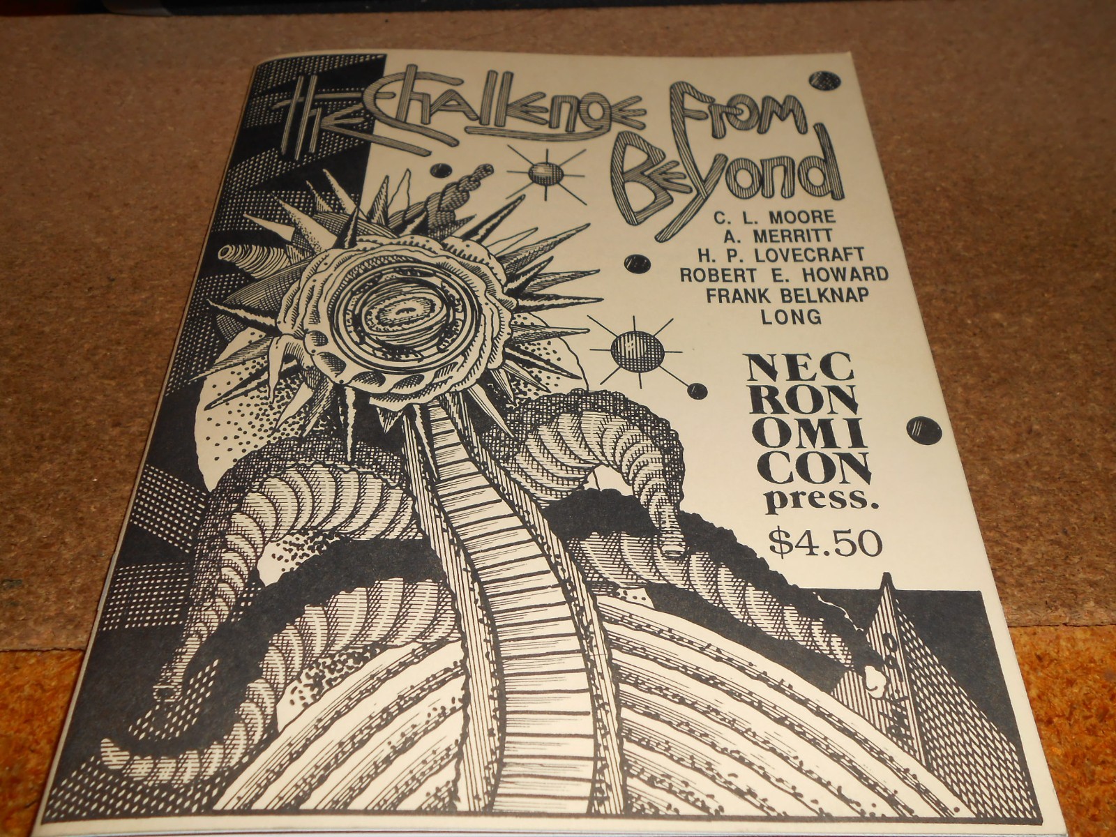 The Challenge From Beyond Necronomicon Press Moore Lovecraft Howard Weinbaum+!