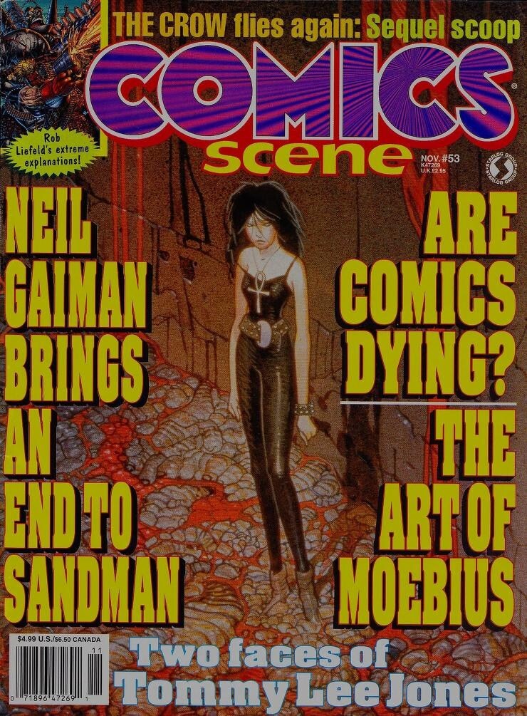 COMICS SCENE MAGAZINE 58 Classic Issue Collection On USB Flash Drive