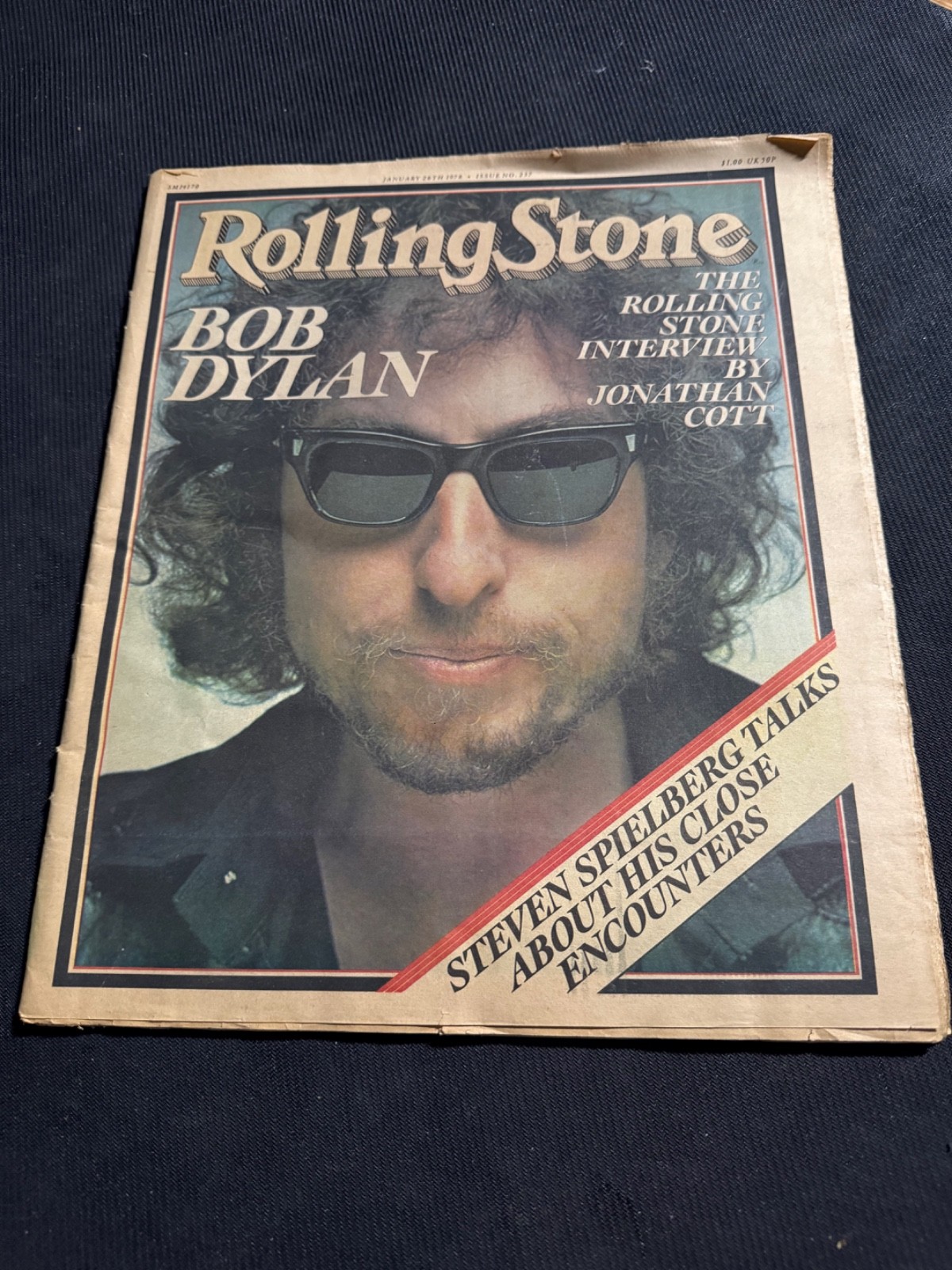 ROLLING STONE Magazine #257 January 26th 1978 – BOB DYLAN