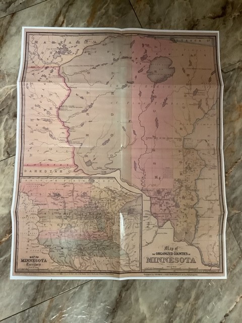 Minnesota Territory History Postmarks Counties Risvold 1985 Fort Snelling Photos
