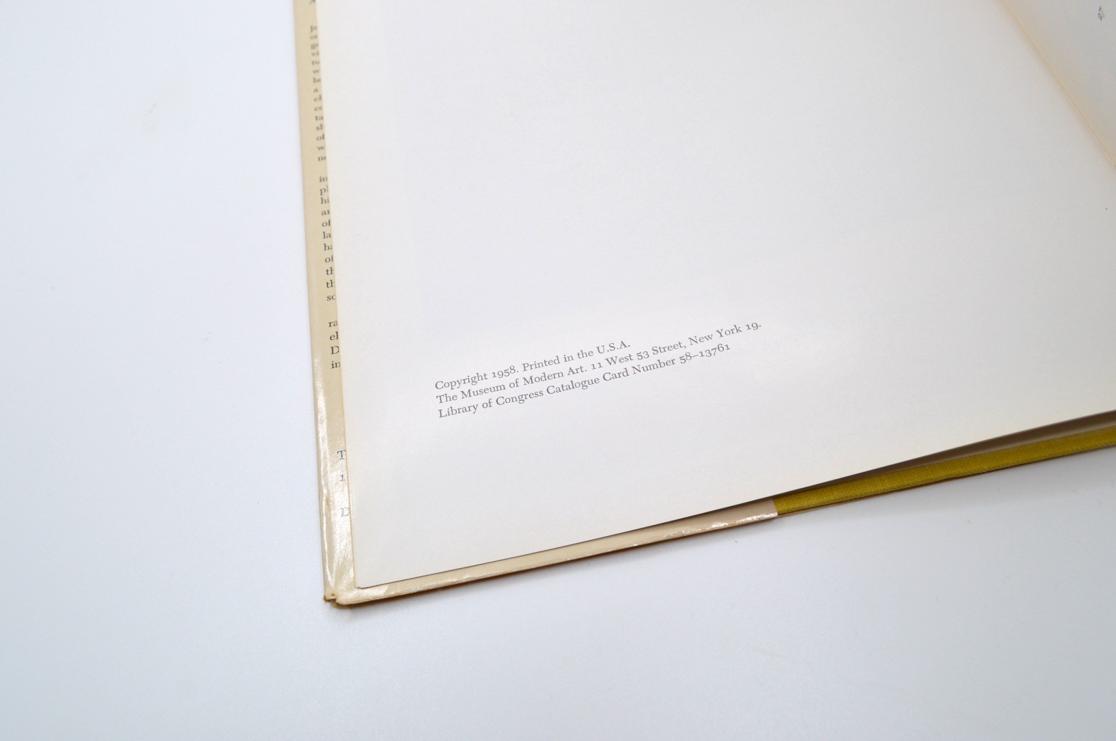 Arp, Museum of Modern Art, HC/DJ, 1958, Artist Exhibition Catalog, DADA,