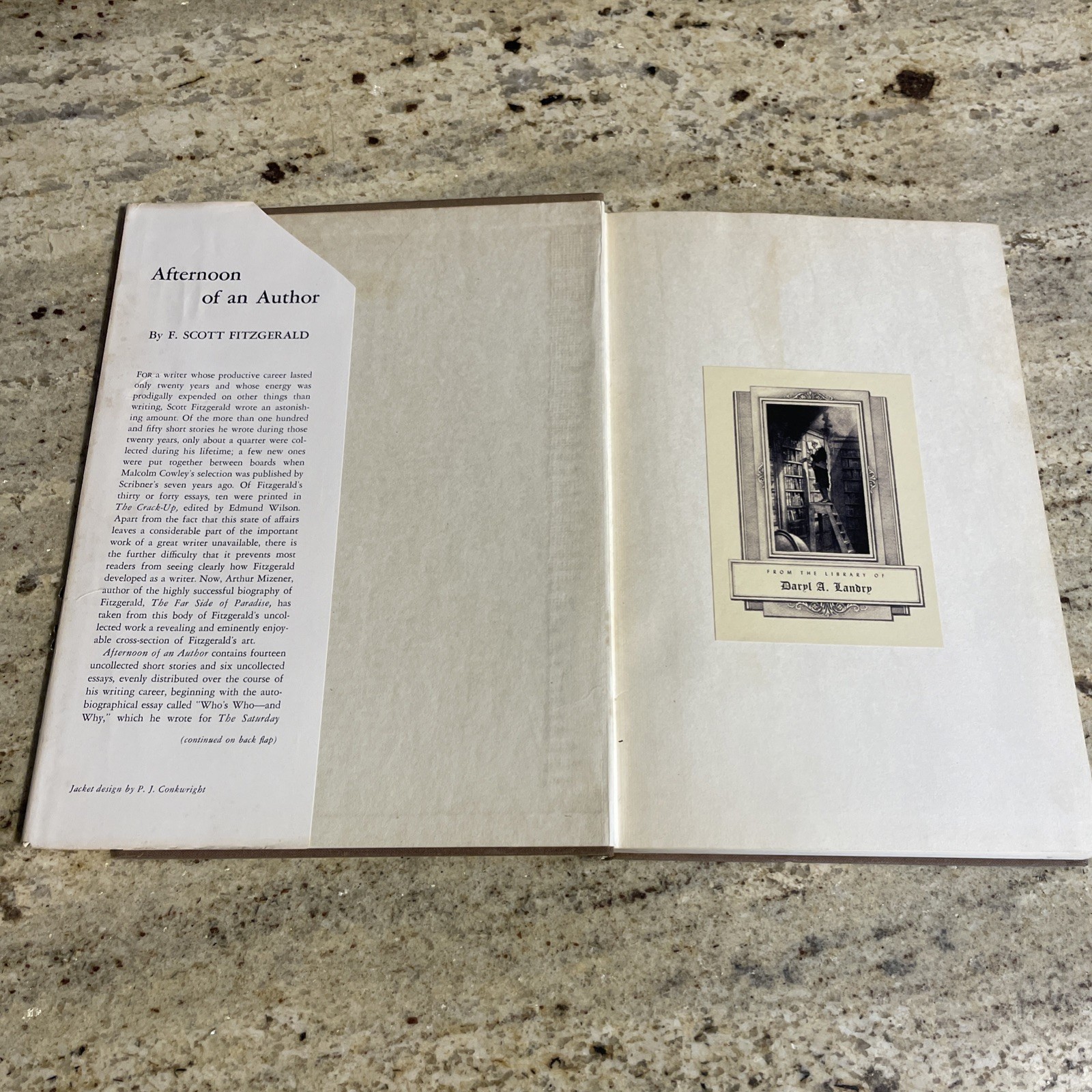 Lot (3) F. Scott Fitzgerald Books – Bits of Paradise, Crazy Sundays & Stories HC