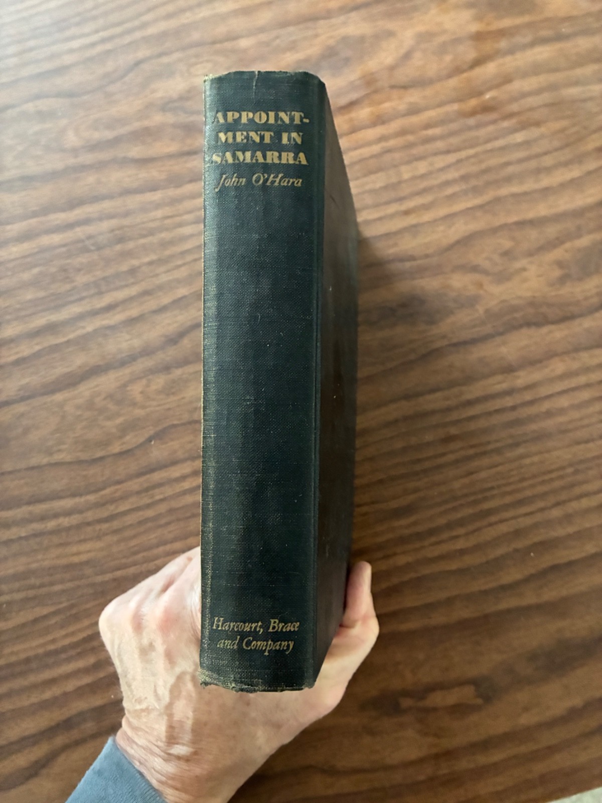 1934 Stated FIRST EDITION John O’Hara APPOINTMENT IN SAMARRA Car Dealer Suicide