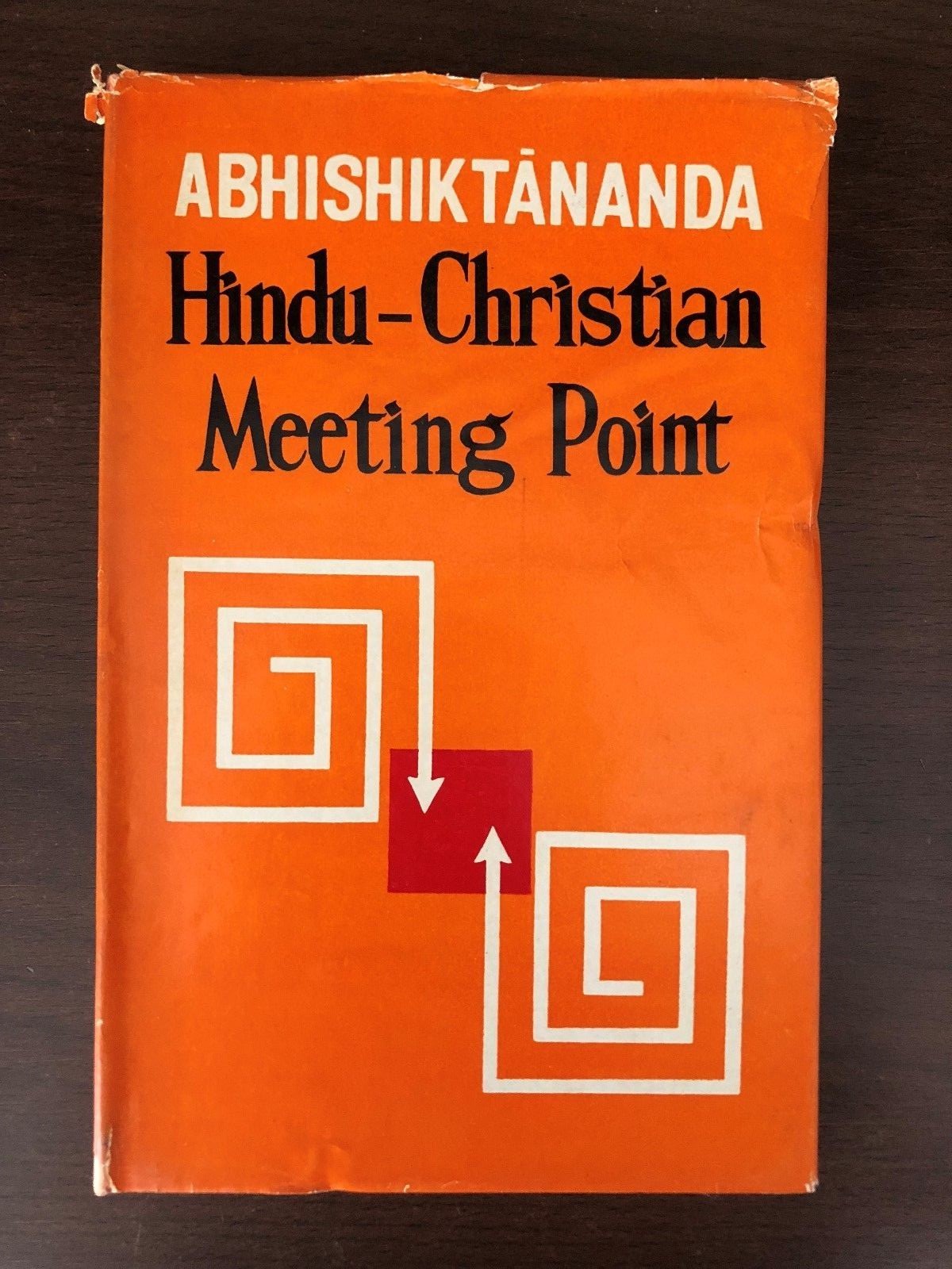 HINDU-CHRISTIAN MEETING POINT by ABHISHIKTANANDA – I.S.P.C.K. – H/B D/W – 1983