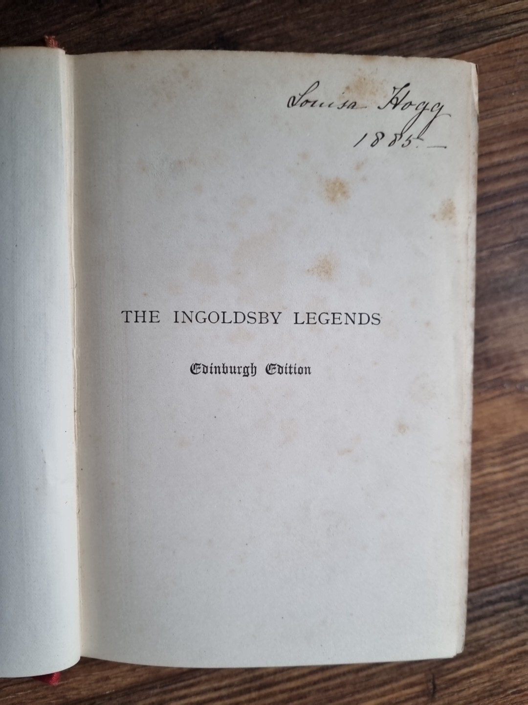 The Ingoldsby Legends By Thomas Ingoldsby Edinburgh Ed. 1882