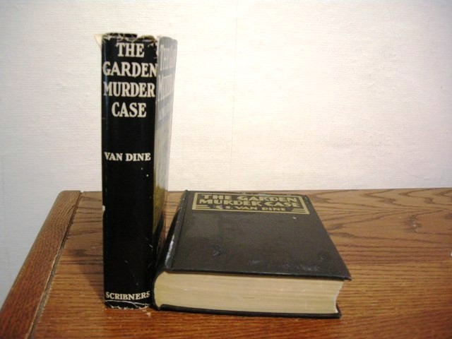 Garden Murder Case S. S. Van Dine First Edition in DJ 1935 Philo Vance Mystery