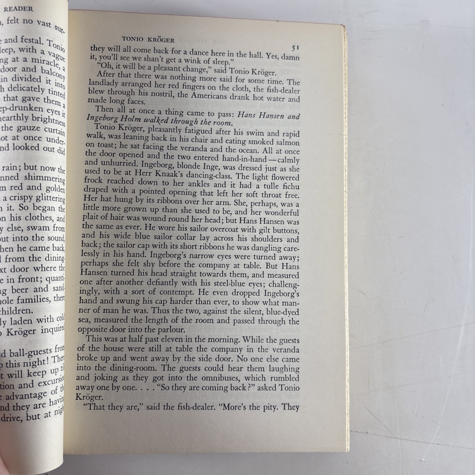THE THOMAS MANN READER • 1950, Grosset & Dunlap • Very Good First Thus Edition