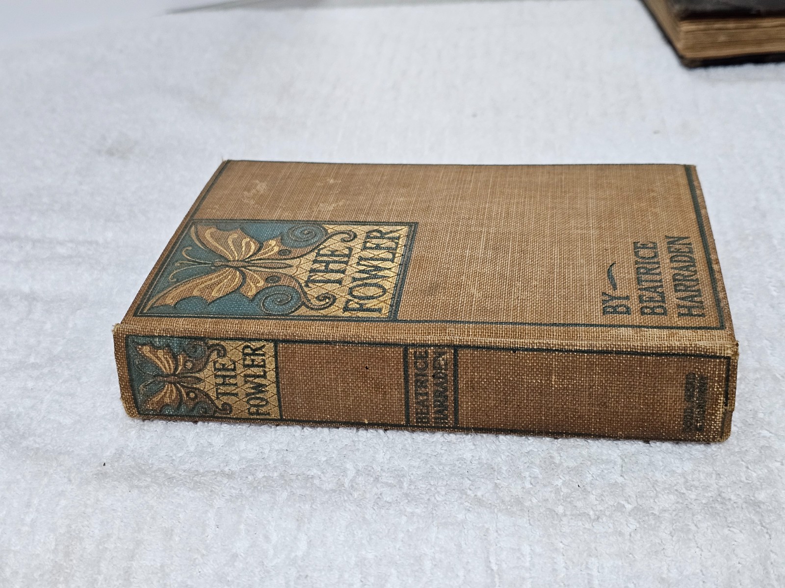 1899 The Fowler Beatrice Harraden First Edition Dodd Mead Art Nouveau