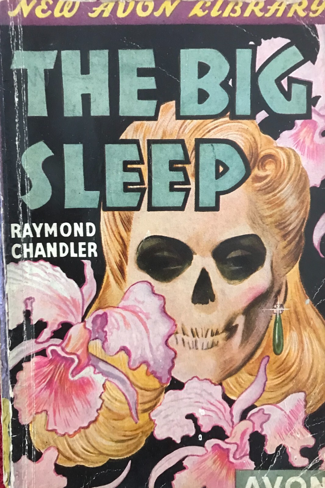 The Big Sleep by Raymond Chandler 1943 Avon #38 Rare Vintage Paperback-Mystery-S