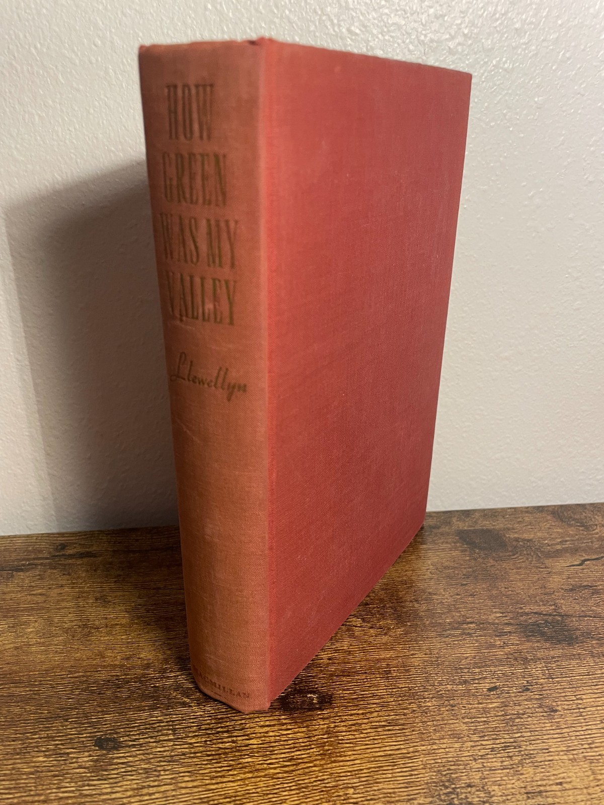 How Green Was My Valley – Richard Llewellyn – Hardcover – 1942