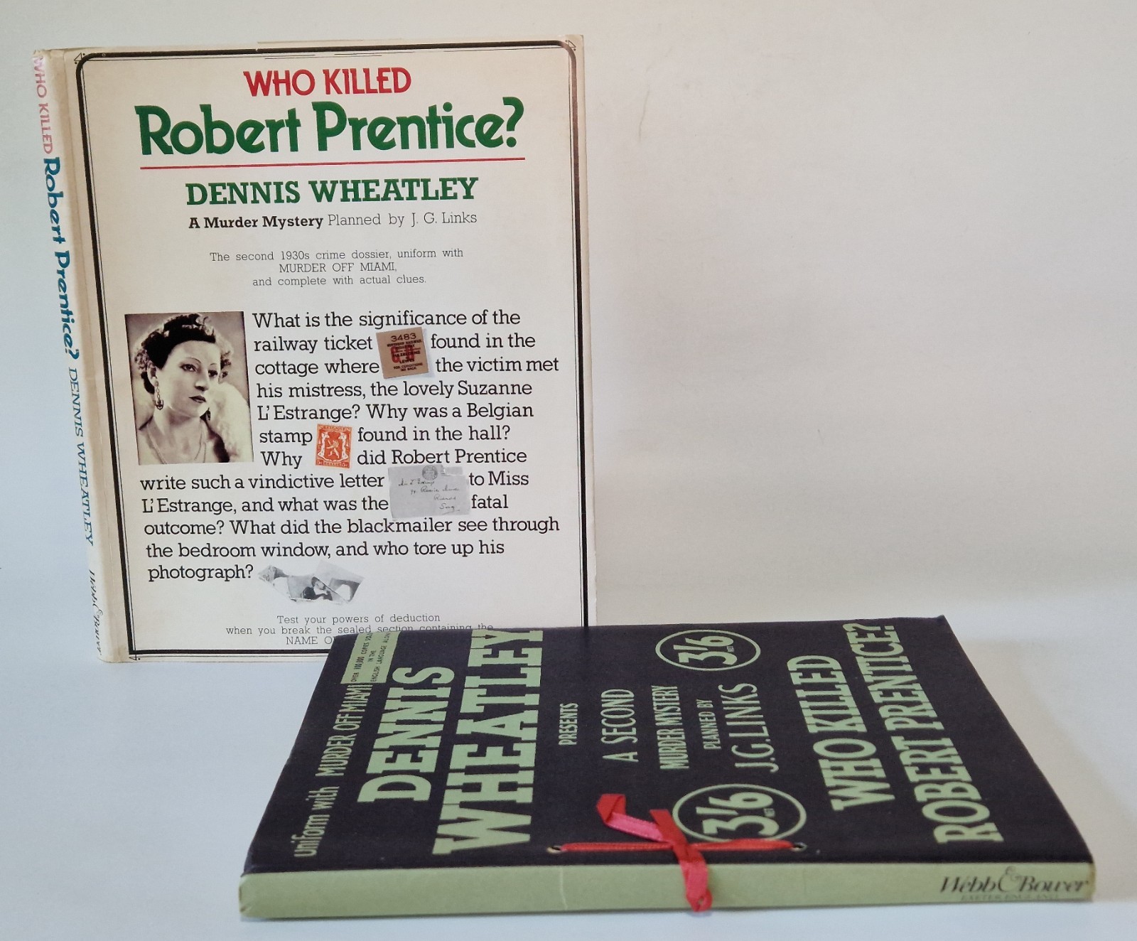 Dennis Wheatley – Who Killed Robert Prentice – Softcover with Jacket