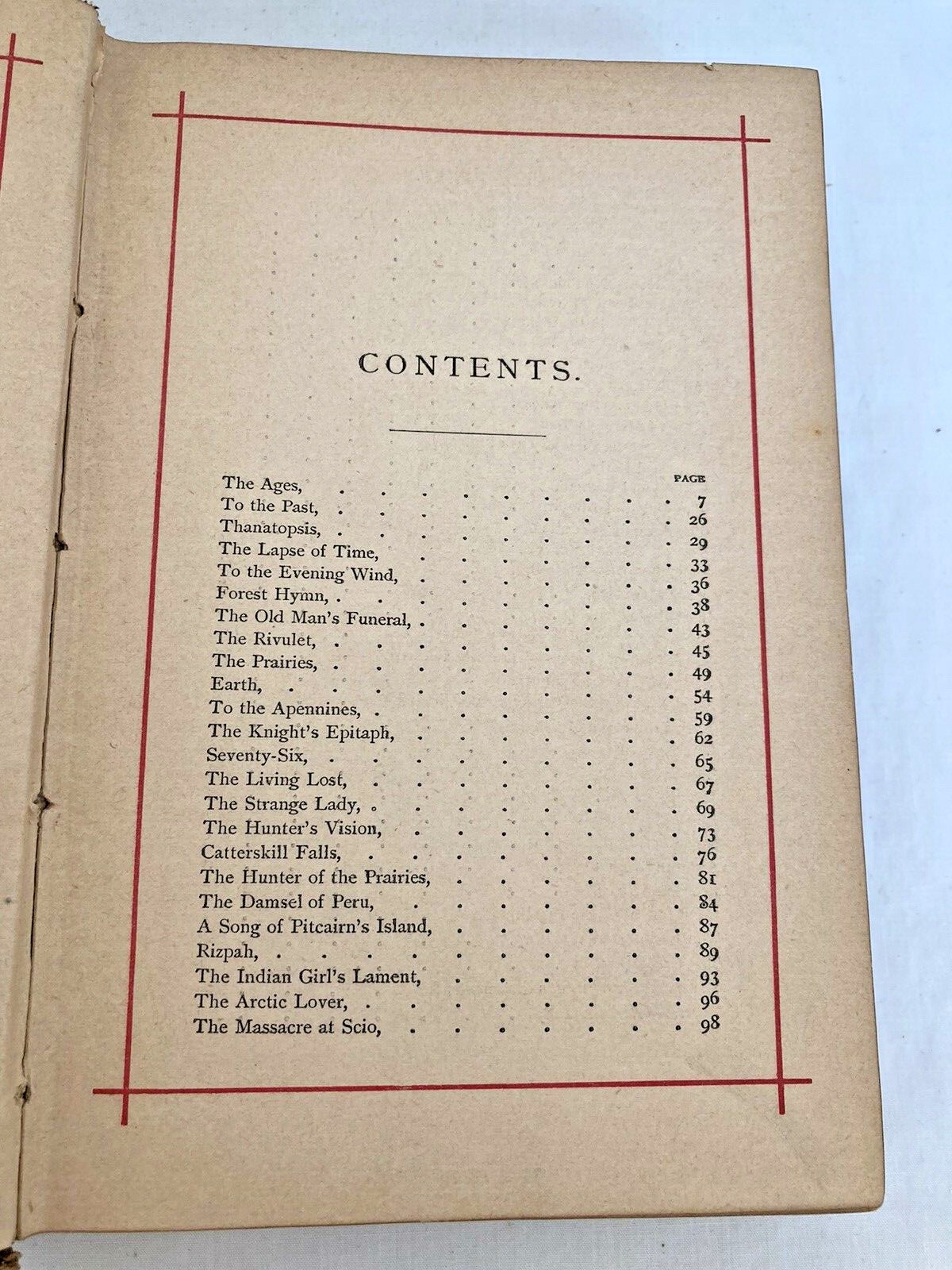 BRYANT, EARLY POEMS, Published by John W. Lovell Company