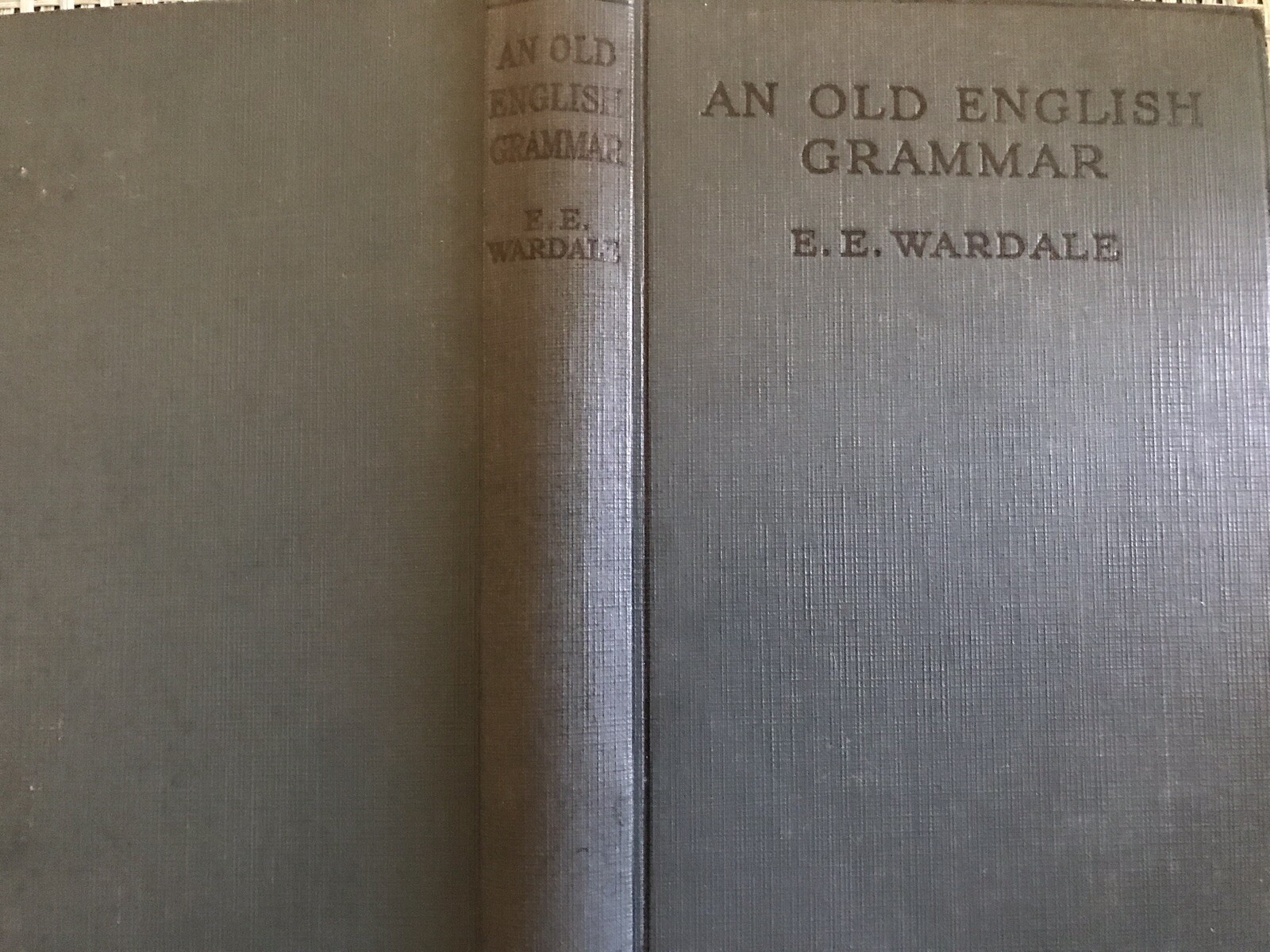 1931 An Old English Grammer-Phonology Rare Edition out of print