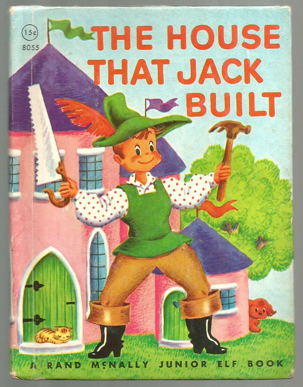 Vintage Children’s Junior Elf Book ~ THE HOUSE THAT JACK BUILT ~ Tony Brice