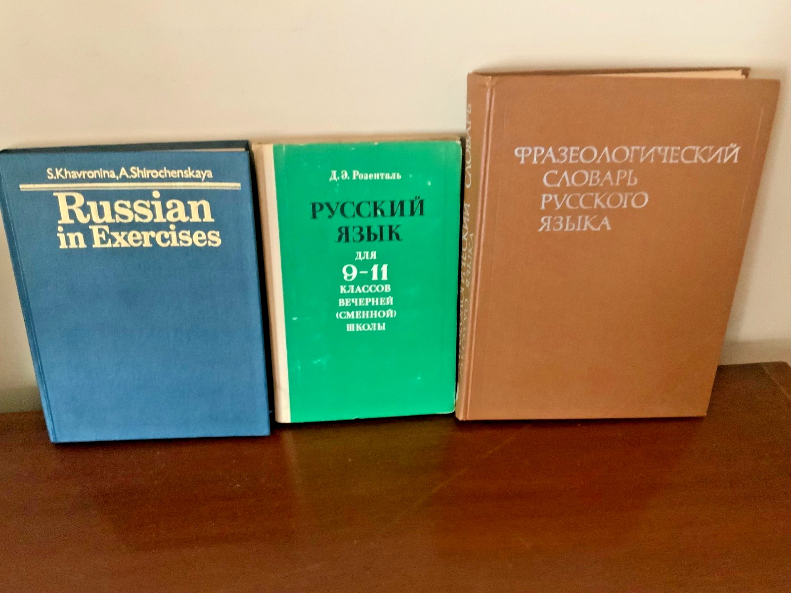 Lot of 12 books (Russian Language for English Speakers – 2 books, Dictionary of