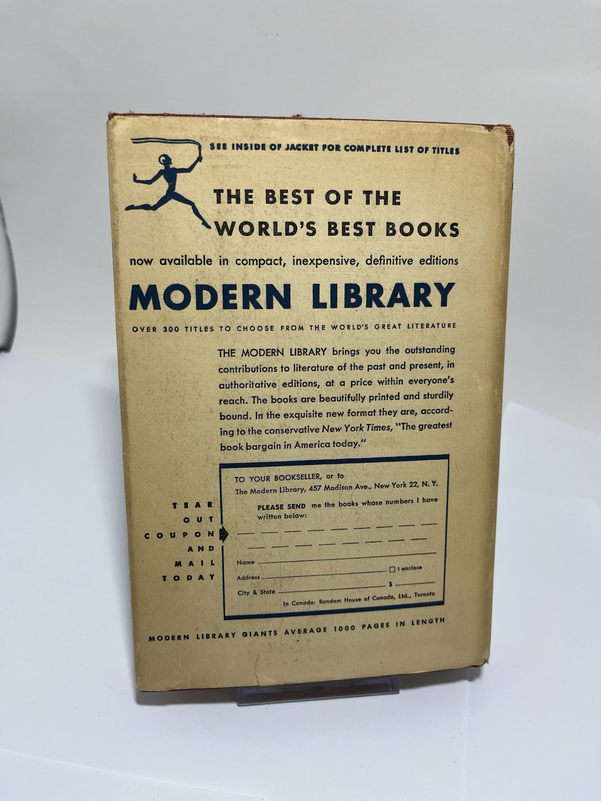 The Rainbow by D.H. Lawrence HC DJ Modern Library 128 Near Fine