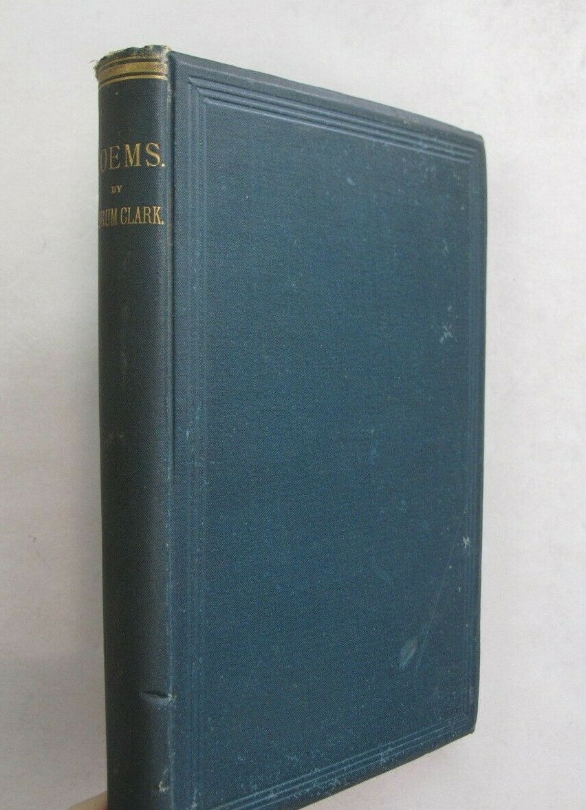 American Poetry Verse Poems N. Brum Clark Augusta Georgia Judges Bar NY 1883