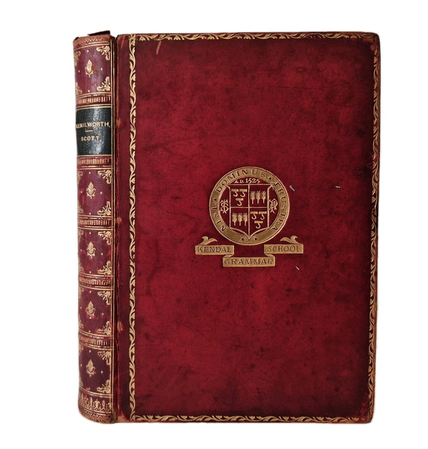 KENILWORTH – Sir Walter Scott – 1886 Adam and Charles Black – Leather