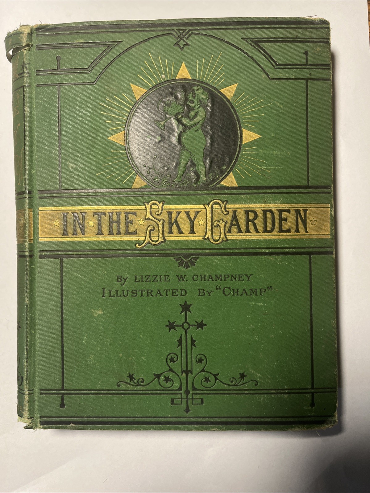 1877 First Edition Book IN THE SKY GARDEN Lizzie Champney Q B