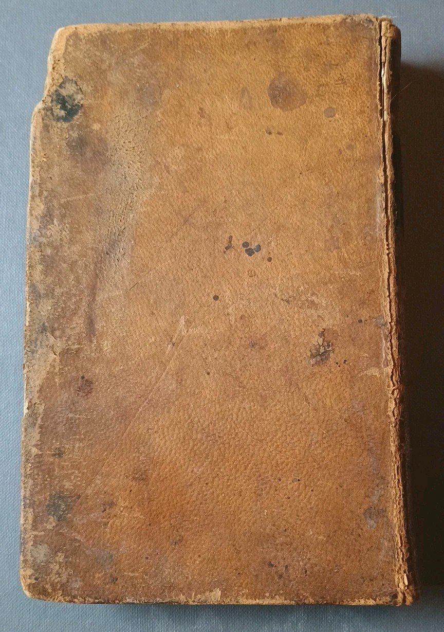 „Elementary Algebra“ by Charles Davies, 1857 HC Schoolbook Textbook Mathematics