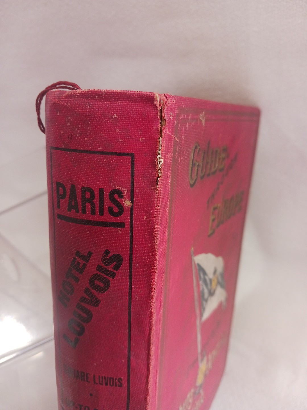 Guide Through Europe 1913 Souvenir The Hamburg Amerika Linie HC Cruise Ship Line