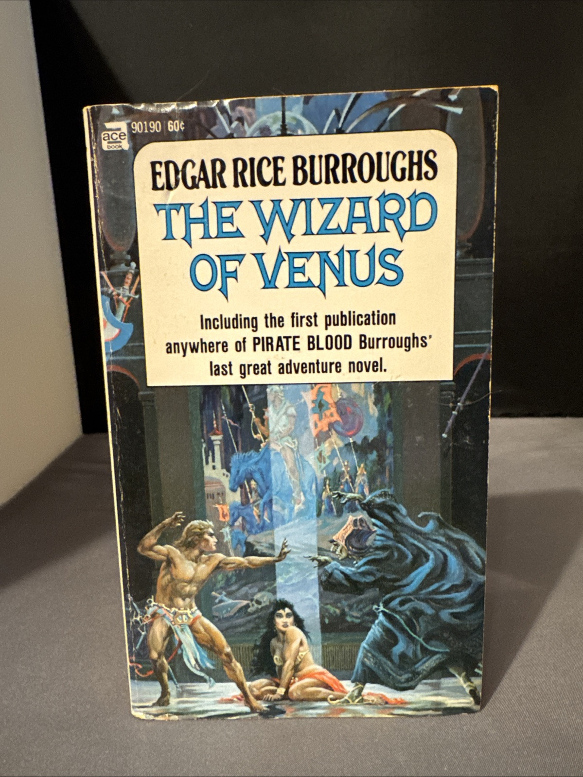 Wizard of Venus | Edgar Rice Burroughs (1970) Ace PB #90190 *VF+ – 8.5*
