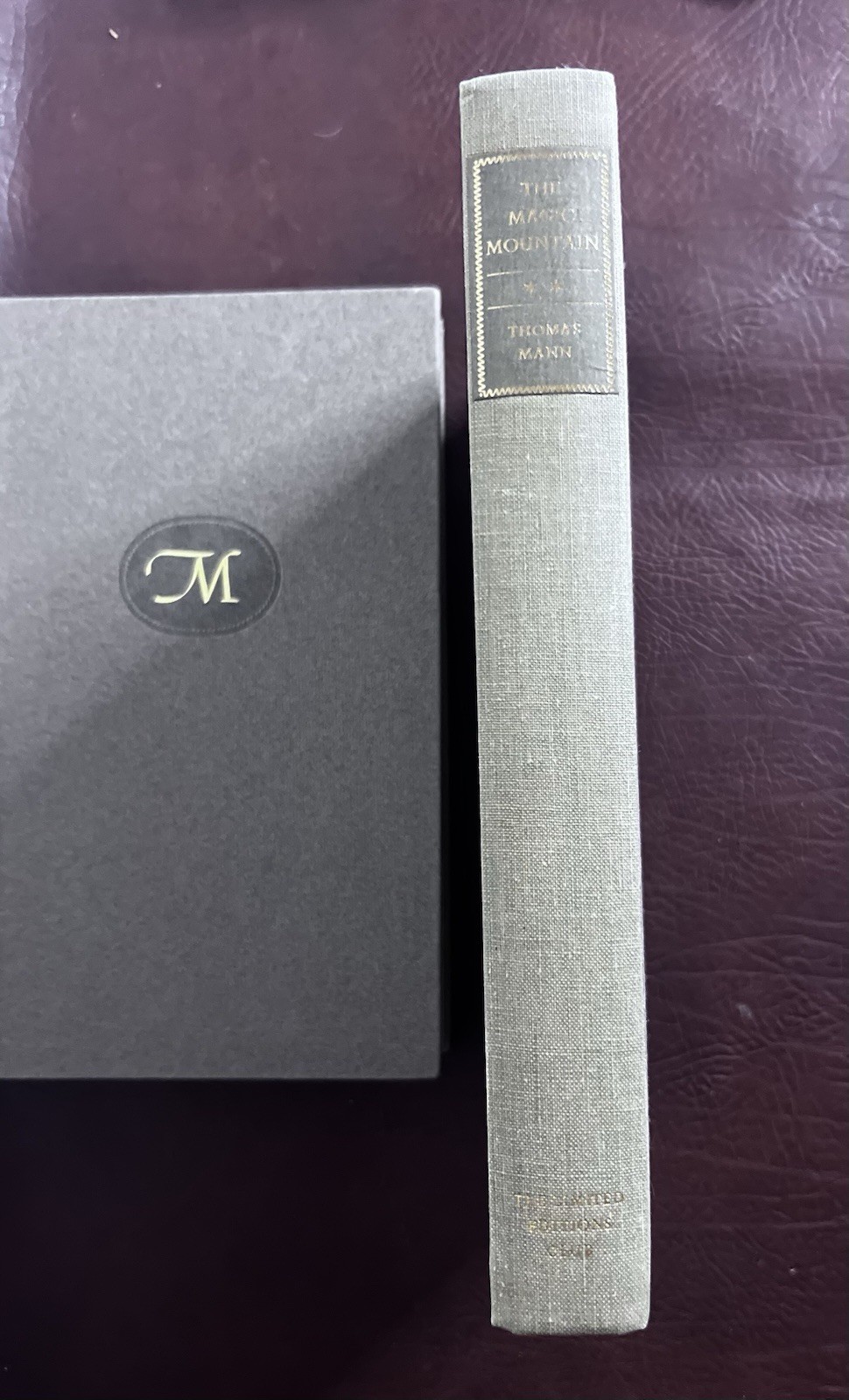 Magic Mountain Thomas Mann LEC 1962 Signed #277/1500 Philip C. Duschnes Rare B.
