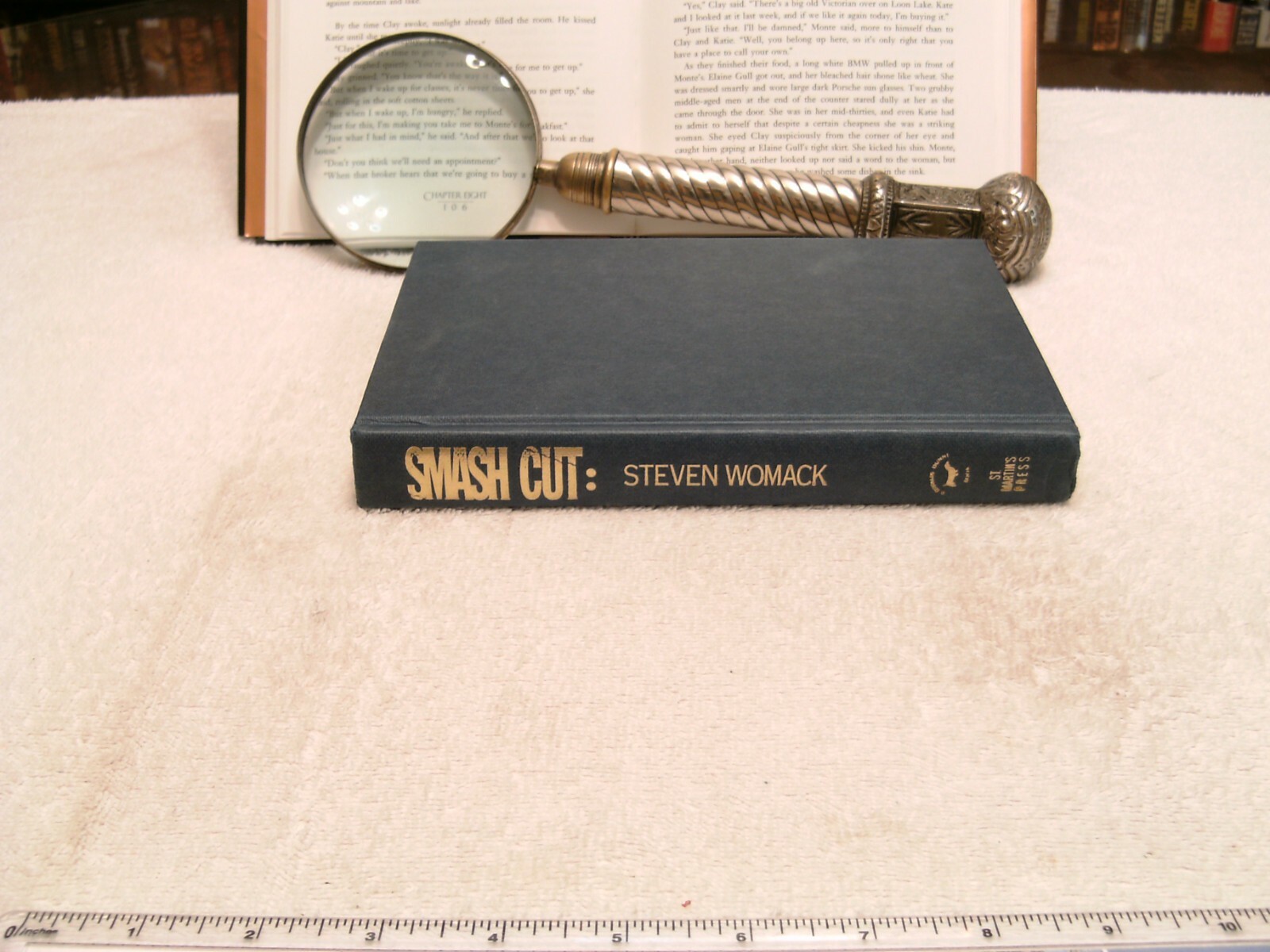 Steven Womack *SMASH CUT* Signed Hardcover First Edition