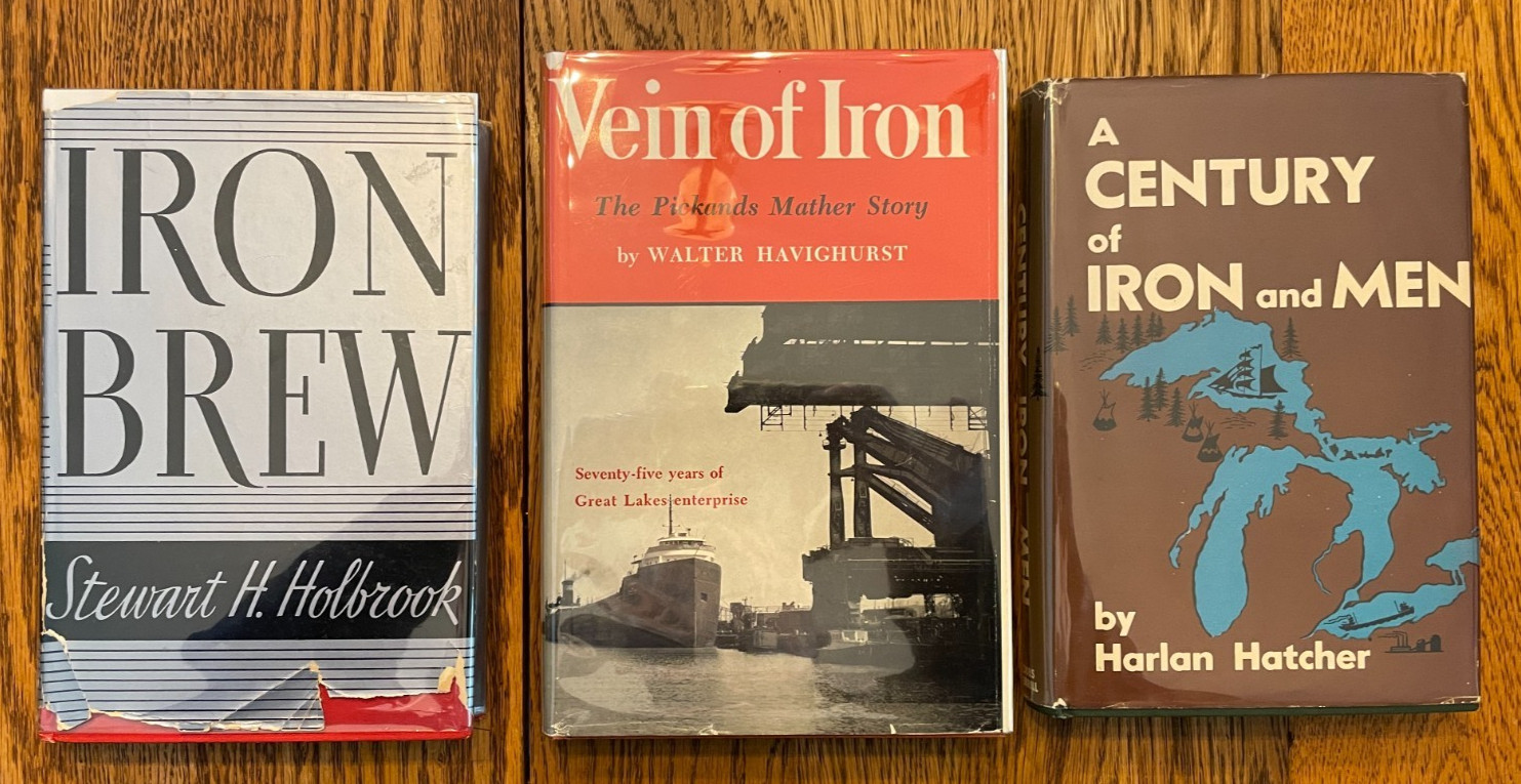 3 Volumes History of Iron Mining in Upper Peninsula Michigan and Minnesota