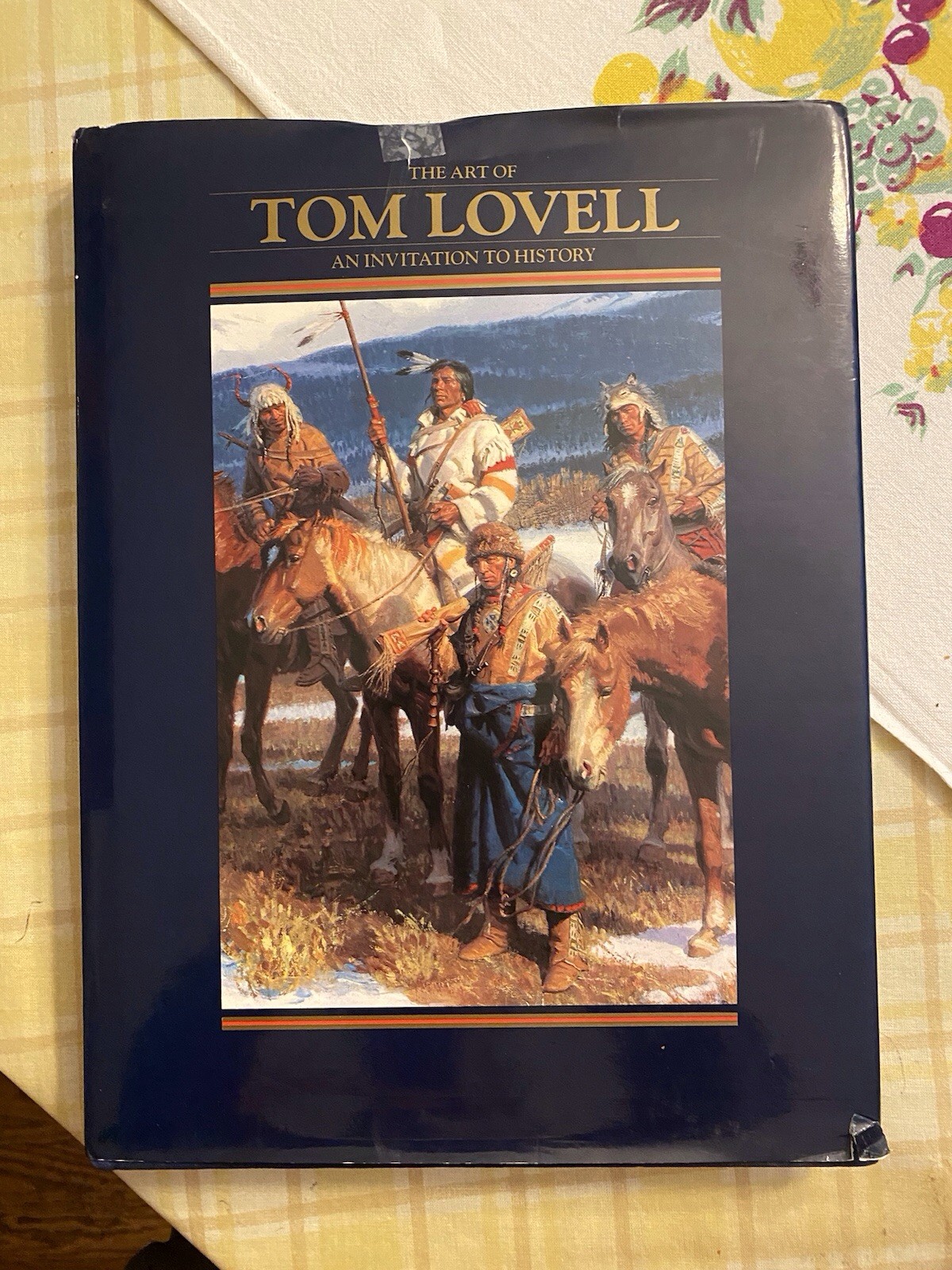 The Art of Tom Lovell an Invitation To History 1 St Edition 1993 – Excellent