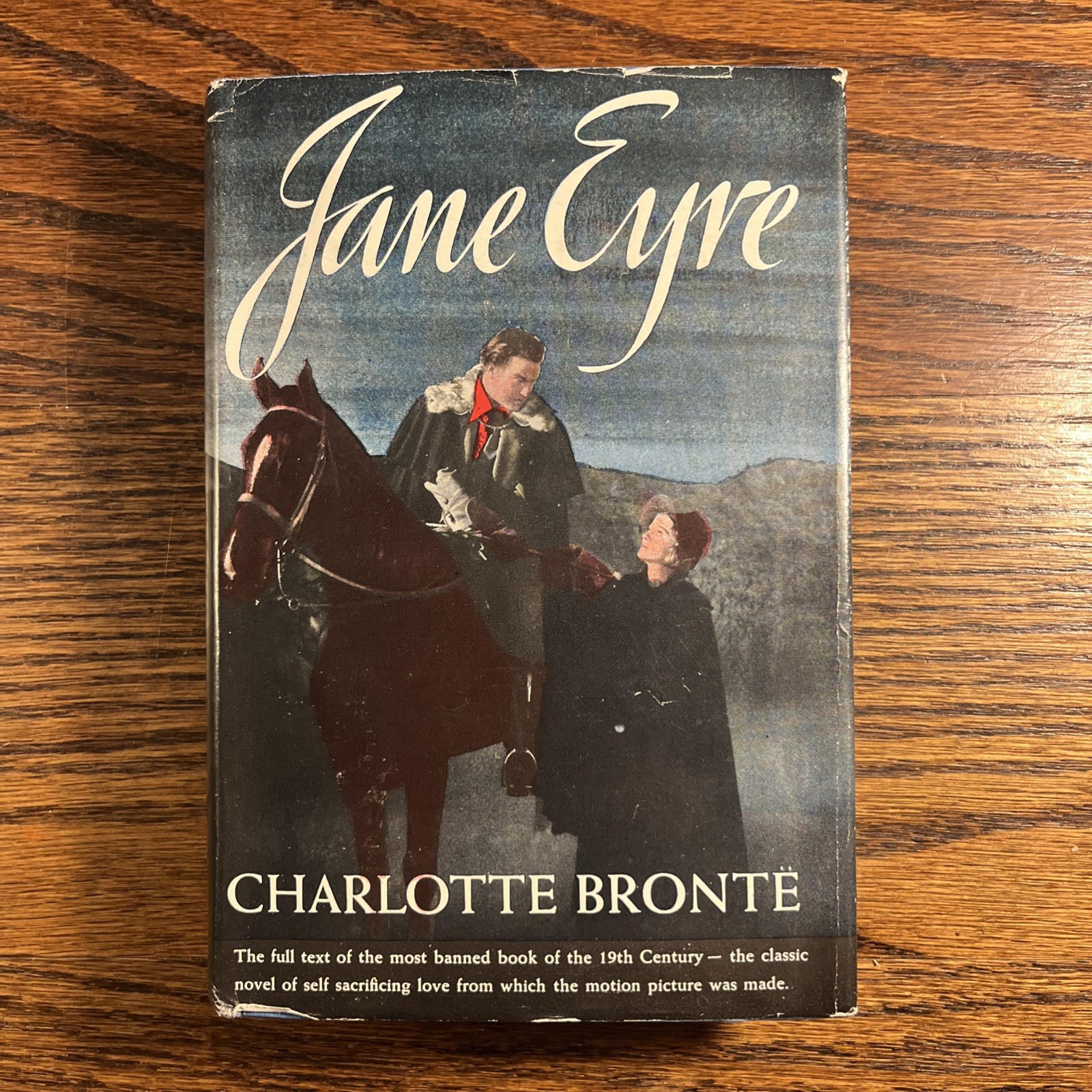 Jane Eyre Charlotte Bronte Rare 1943 Triangle Books Orson Welles Joan Fontaine