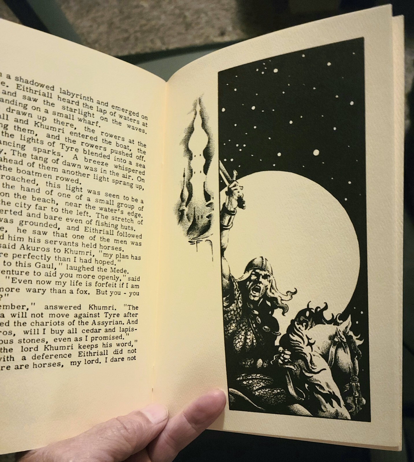Two Against Tyre by Robert E. Howard – Illustrared First Limited Edition #84
