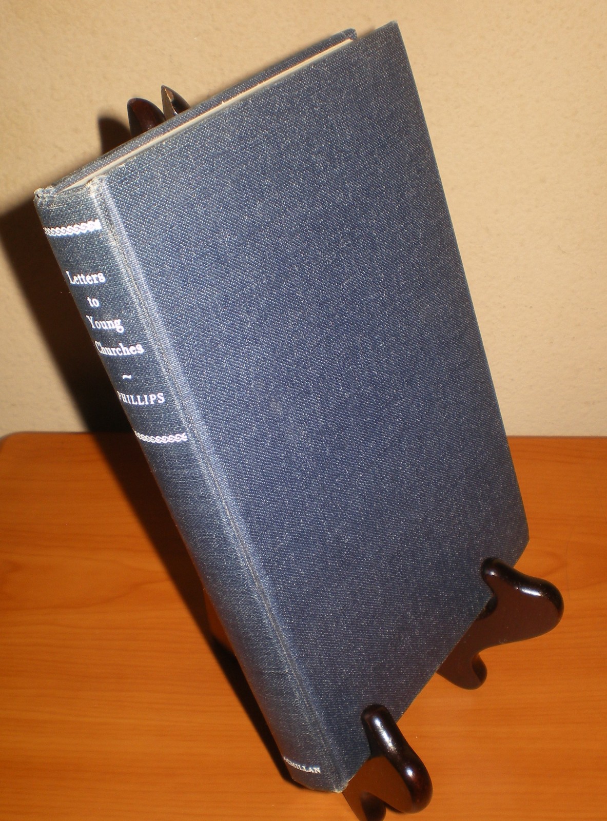 Vintage 1953 Letters to Young CHURCHES by J.B. Phillips New Testament Epistles