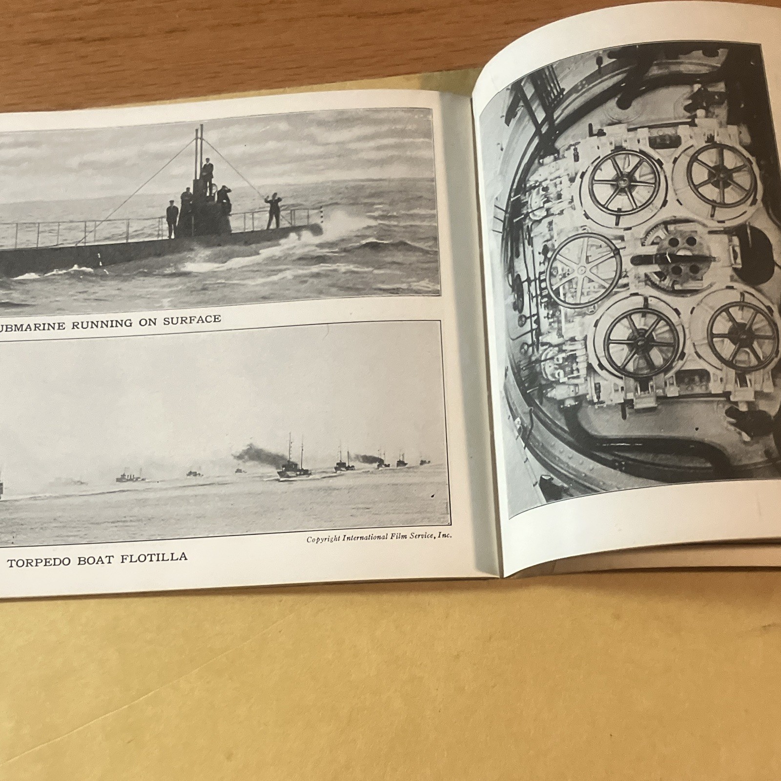 Antique 1917 The United States Navy Illustrated Book G.S Hammond &Co