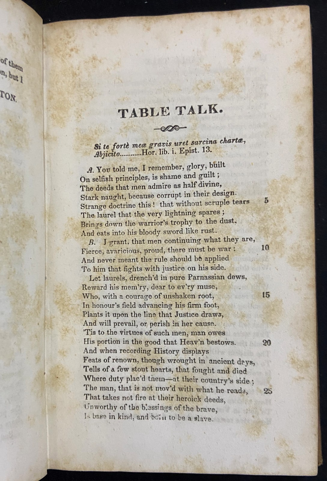 1839 POEMS BY WILLIAM COWPER Antique Poetry Books 3 VOLUME SET Textured Cloth