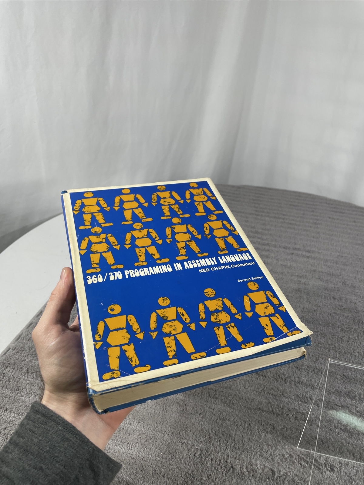 360/370 Programing In Assembly Language By Ned Chapin Hardcover Dust Jacket 1973