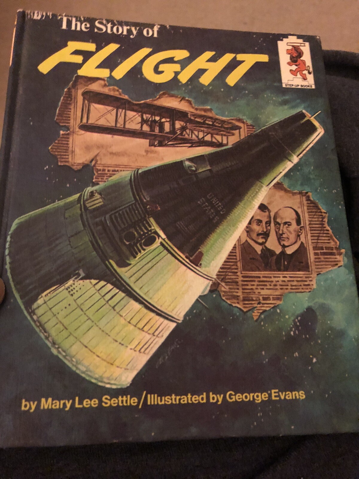 The Story of FLIGHT by Mary Lee Settle, Vintage Hardcover Book, 1967 