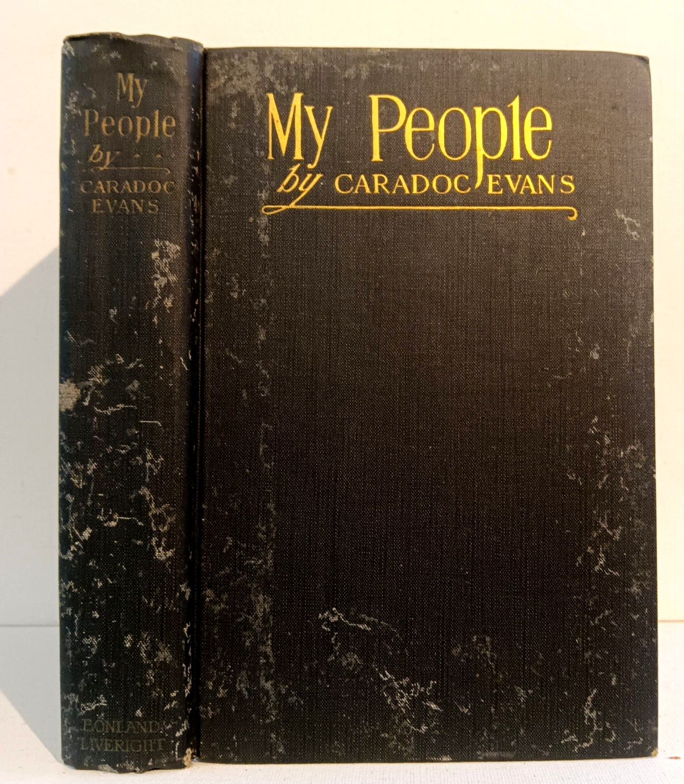 My People, Peasantry of West Wales by Caradoc Evans, 1918 Boni & Liveright NYC