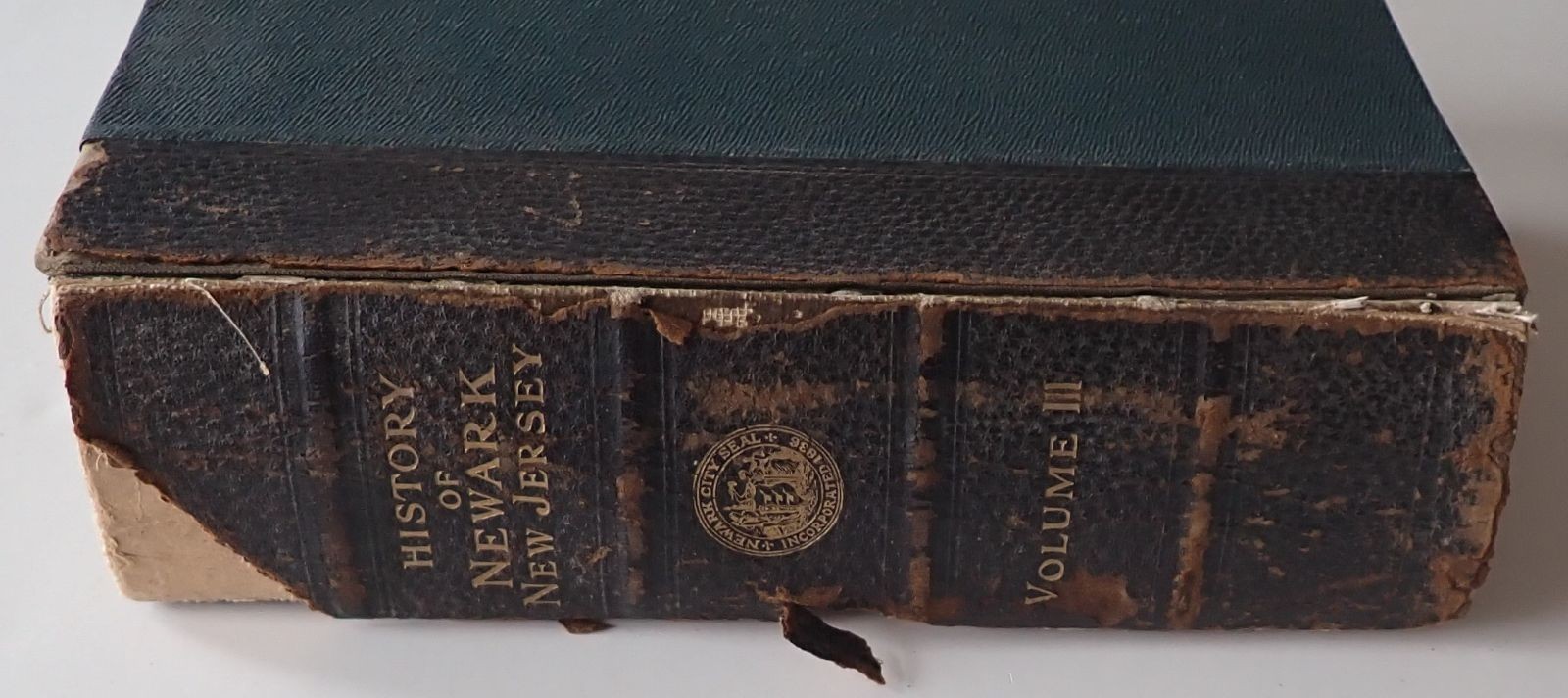 HISTORY OF THE CITY OF NEWARK NEW JERSEY BY URQUHART 1913 HB VOL.3 GENEALOGY