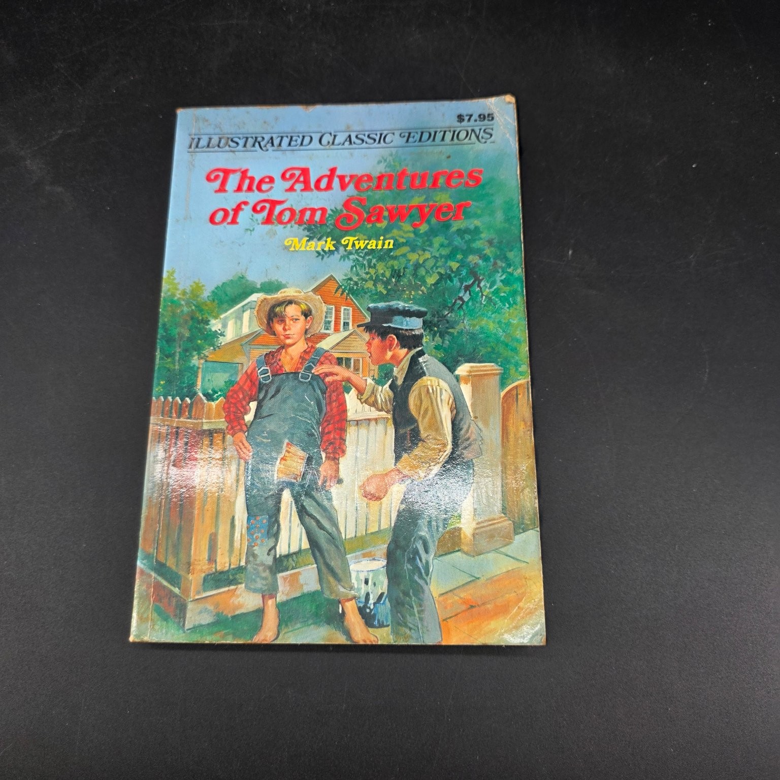 The Adventures of Tom Sawyer Mark Twain ILLUSTRATED CLASSIC 1992 Softcover