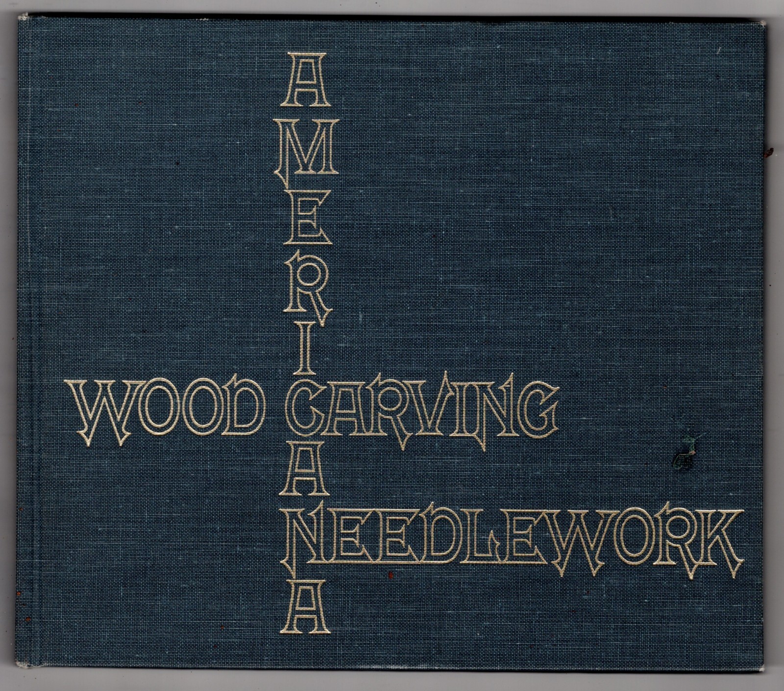 Americana Wood Carving Needlework, Science Press Christmas Keepsake 1974