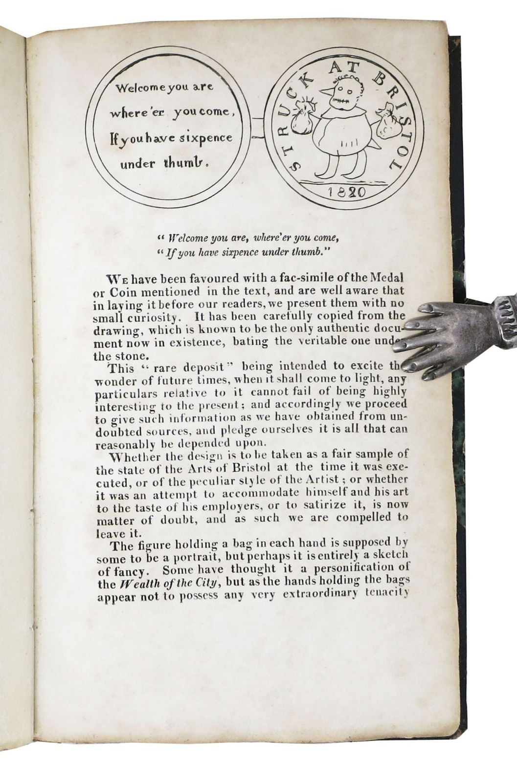 By THEMANINTHEMOON / FELIX FARLEY Rhymes Latin and English 1st Edition 1826