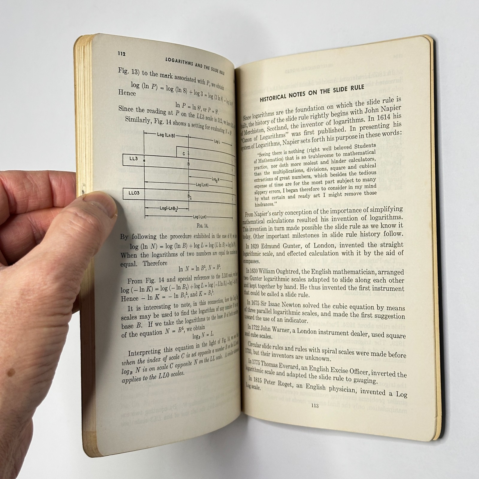 1955 „Slide Rule Manual: Log Log Duplex Decitrig“ (Keuffel & Esser Paperback)