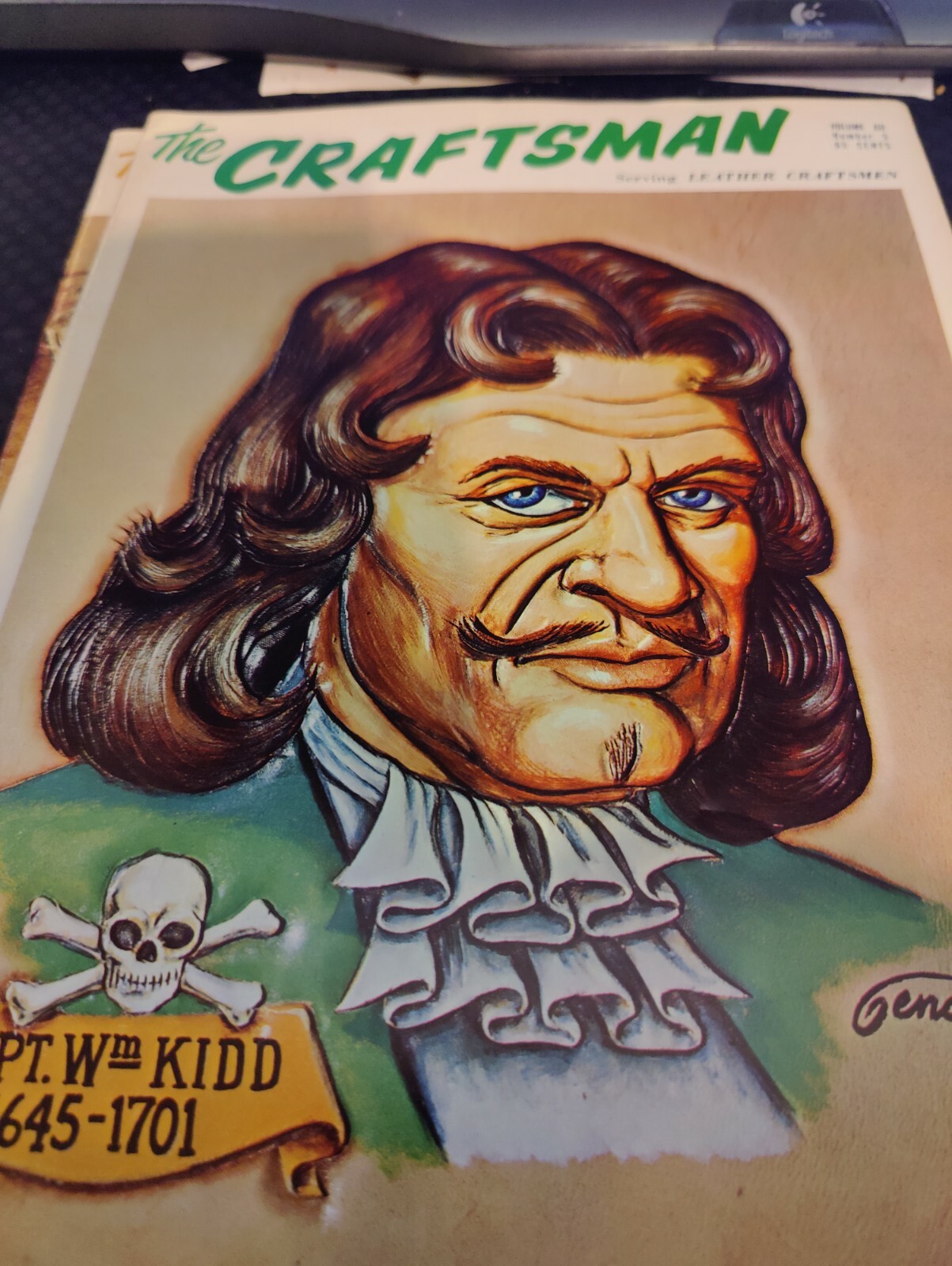 The Craftsman Magazine Lot 1968 Issue 3,4,5,6,1 Leather Work