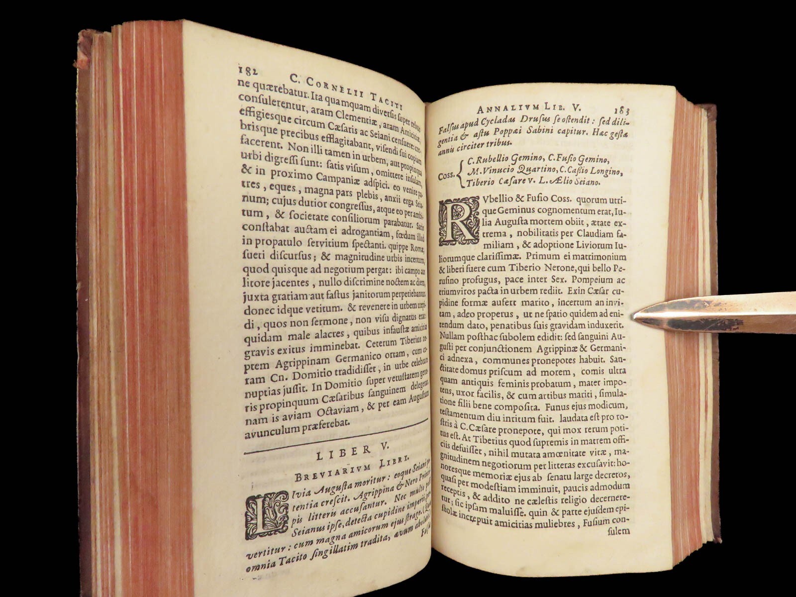 1640 TACITUS 1ed Annals Histories Roman Empire Nero ROME Justus Lipsius Grotius