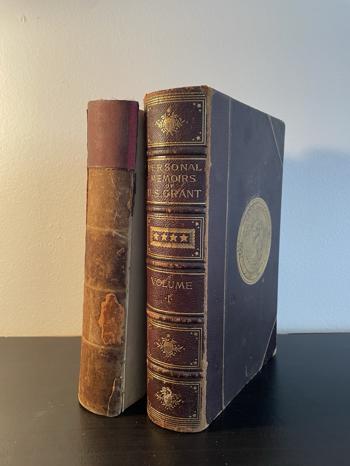 Personal Memoirs of U.S Grant 1st Edition Volume 1+2 SIGNED 1885-1886
