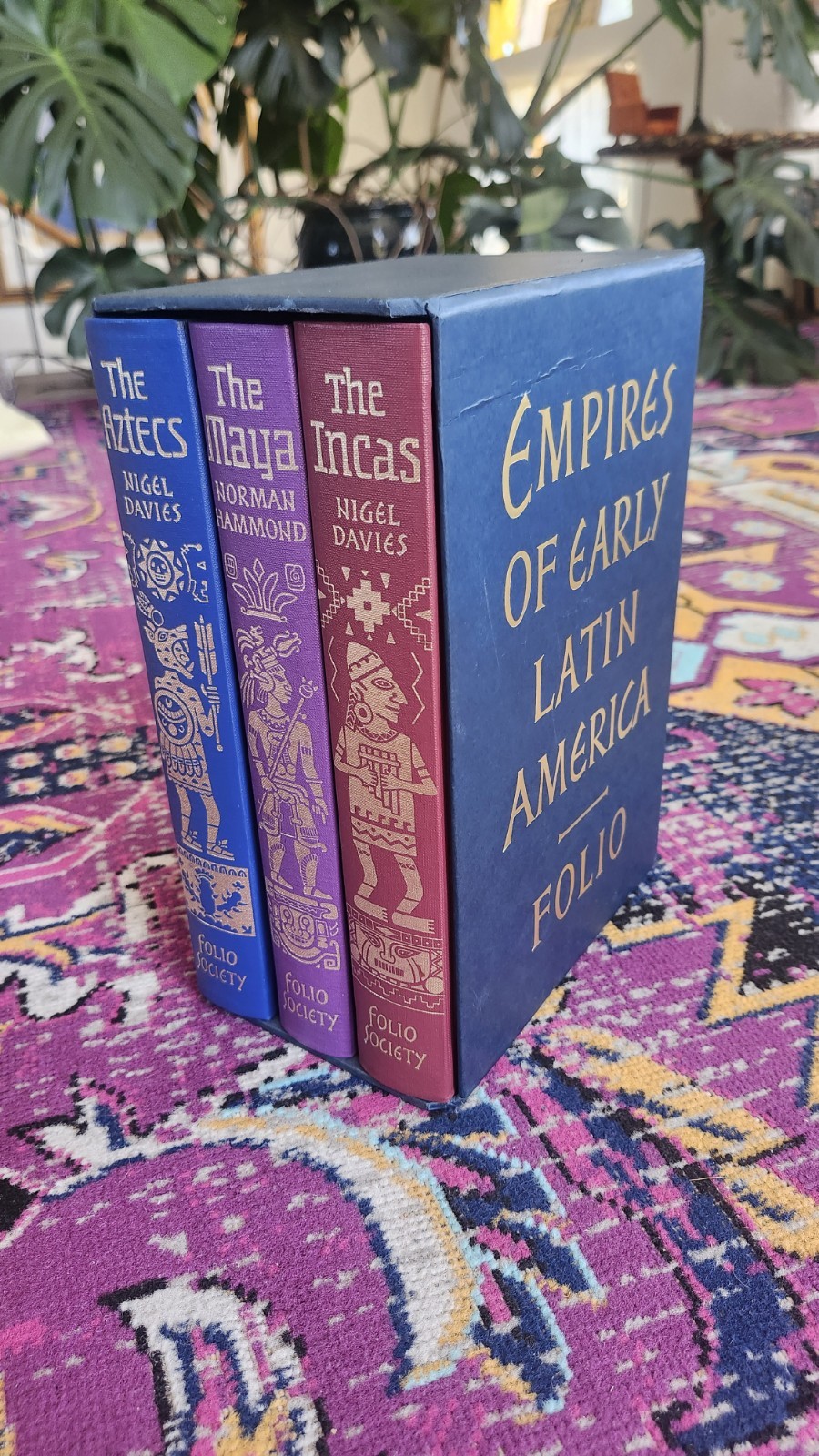 Empires of Early Latin America – Folio Society – 3 Vols – Aztecs – Maya – Incas