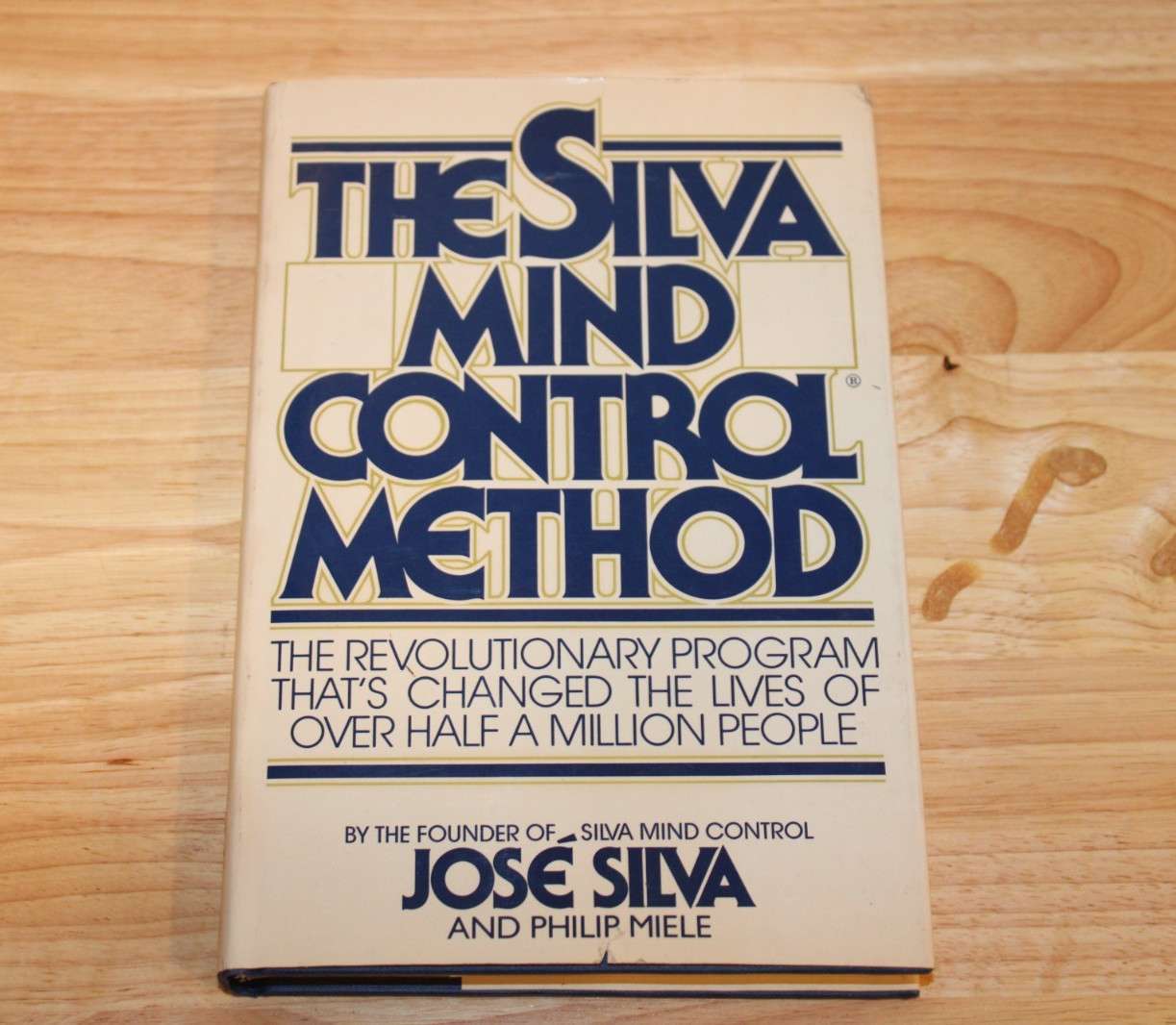 SIGNED The Silva Mind Control Method HC DJ 1977 José Silva VG Consciousness 1st